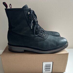 Vintage Polo Ralph Lauren Norbeck Boots - Matte Black - Size 14D